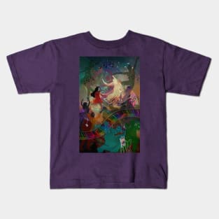 Art: Dance, Play, Sing, Paint - Be Vibrant Kids T-Shirt